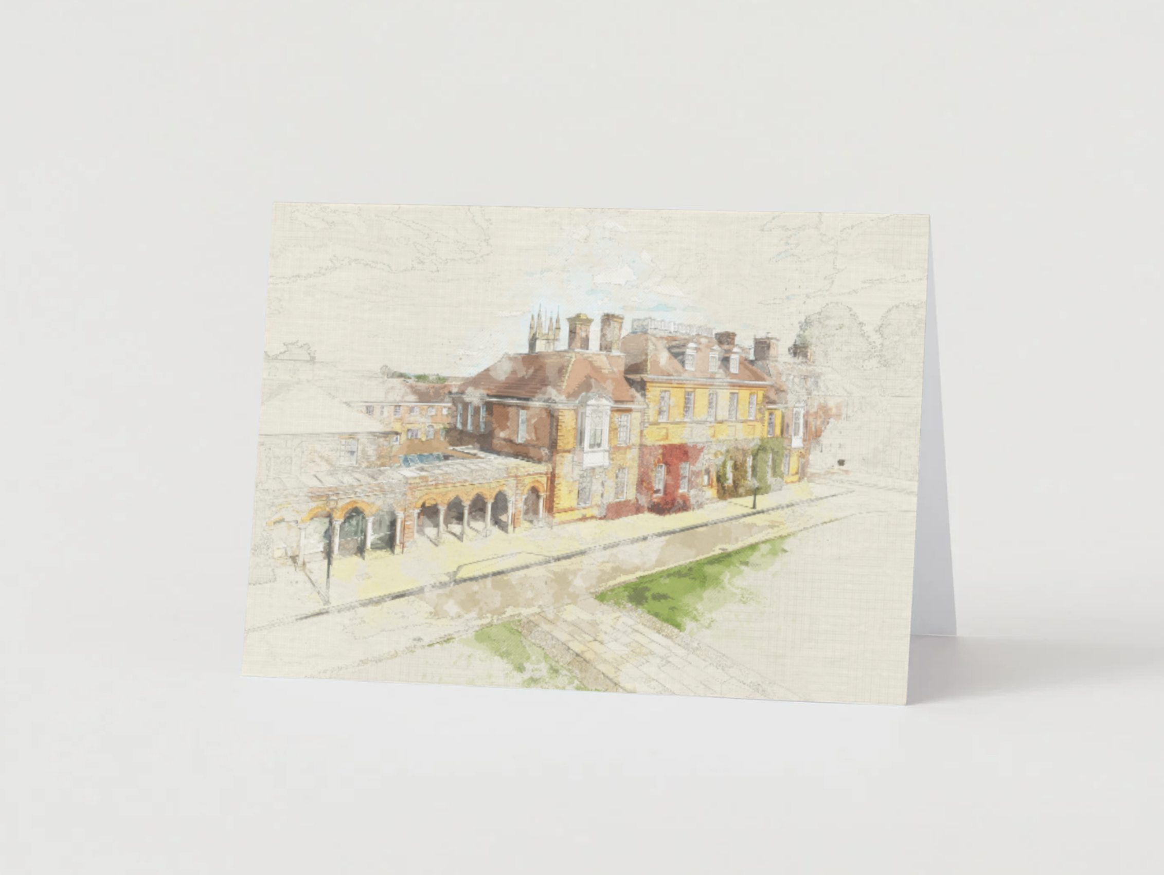 Illustration of the Museum Block at Marlborough College